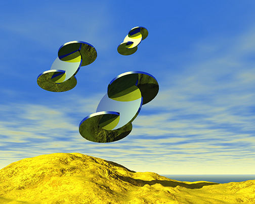 Blue Formation, artwork by Andy Markley © 2025